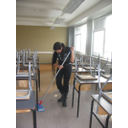 Näita PVC põranda niiske pühkimine pilti